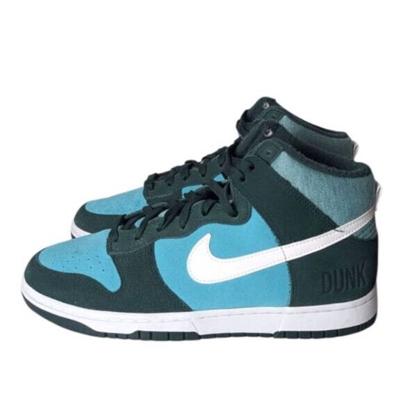 NIKE Dunk High SE \'Athletic Club-Pro Green\' Sneakers Size 9 main image 8